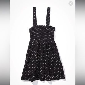 AE Smocked Cross-Back Mini Dress
